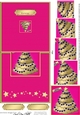 Elegant Christmas Tree - No-Hole Over the Edge with a spiral pyramid topper