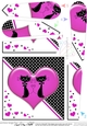 Kool Kats Purrfect Love Fan Pyramage Topper