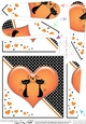 Kool Kats Purrfect Love Fan Pyramage Topper