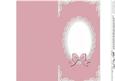 Dl Pearls and Lace Card Front or Insert