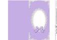 Dl Pearls and Lace Card Front or Insert