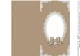 Dl Pearls and Lace Card Front or Insert