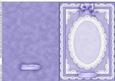 A5 Pearls, Lace and Ribbon Plain Card Base