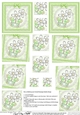 Fluttery Butterfly - Twisted Pyramage sheet