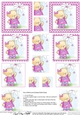 Hunney Bear Rosie has a Flower - Pyramage sheet