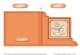 Romantic Roses  - Cut and Fold Corner Card 
