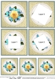 Flowers and Pearls - Twisted Tunnel Topper