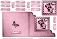 Elegant Boudoir - Cut and Fold Corner Card 