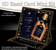 3D Easel Card Mini Kit - Fathers Day Whisky