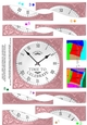 Time to Celebrate Clock - Wavy Spiral Side Stacker
