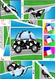 Funky Love Bug Car - Twisted Spiral Side Stacker
