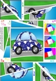 Funky Love Bug Car - Twisted Spiral Side Stacker