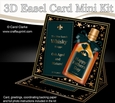 3D Easel Card Mini Kit - Fathers Day Whisky