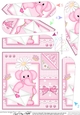 Lola Elephant & Lace - Fan Pyramage Topper