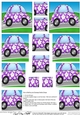 Funky Floral Car - Pyramage sheet