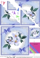 Clematis and Lace - Scalloped Corner Stacker