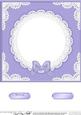 8 x 8 Pearls and Lace Card Front