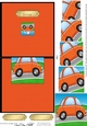 Funky Car - No-Hole Easy Over the Edge Card & Spiral Pyramid Topper
