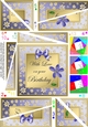 Floral Elegance With Love on Your Birthday Twisted Spiral Side Stacker