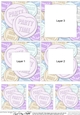 Party Time Sweet Heart Tunnel Topper