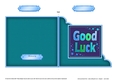 Good Luck - Cut and Fold Corner Card