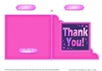 Thank You! - Cut and Fold Corner Card
