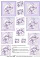 Dreamy Dragonflies & Daisies - Twisted Pyramage sheet