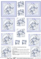 Dreamy Dragonflies & Daisies - Twisted Pyramage sheet