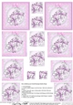 Dreamy Dragonflies & Daisies - Twisted Pyramage sheet