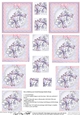 Dreamy Dragonflies & Daisies - Twisted Pyramage sheet