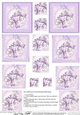 Dreamy Dragonflies & Daisies - Twisted Pyramage sheet
