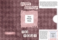 Shabby Diamonds - Add a Photo Birthday with easy fold frame