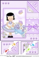 Cute Girlz & Lace Scalloped Corner Topper