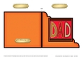 Bright Words DAD - Quick Cut and Fold Corner Card