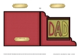 Bright Words DAD - Quick Cut and Fold Corner Card