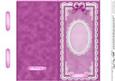 Dl Pearls, Lace and Ribbon Plain Card Base