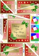Elegant Christmas Greeting - Twisted Spiral Side Stacker