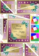 Elegant Christmas Greeting - Twisted Spiral Side Stacker