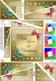 Elegant Christmas Greeting - Twisted Spiral Side Stacker