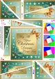 Elegant Christmas Greeting - Twisted Spiral Side Stacker