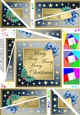 Elegant Christmas Greeting - Twisted Spiral Side Stacker