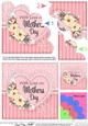 Mothers Day Flowers, Lace & Pearls Shell Edged Corner Side Stacker
