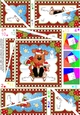 Christmas Twisted Spiral Side Stacker - Little Rusty Dog