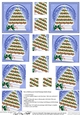 Christmas Pudding Tree Snowglobe Twisted Pyramage sheet