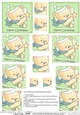 Cute Hunney Bear Robert has a Christmas Star - Twisted Pyramage sheet