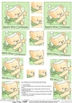 Cute Hunney Bear Robert has a Christmas Star - Babys 1st Christmas Twisted Pyramage sheet