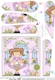 Rose Cottage Girlz Fan Pyramage Topper