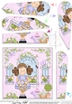 Rose Cottage Girlz Fan Pyramage Topper