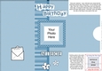 Add a Photo Happy Birthday NIECE with easy fold frame