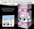 3D Large Christmas Cracker Box Mini Kit -  Snowman Oli reads an Xmas Story